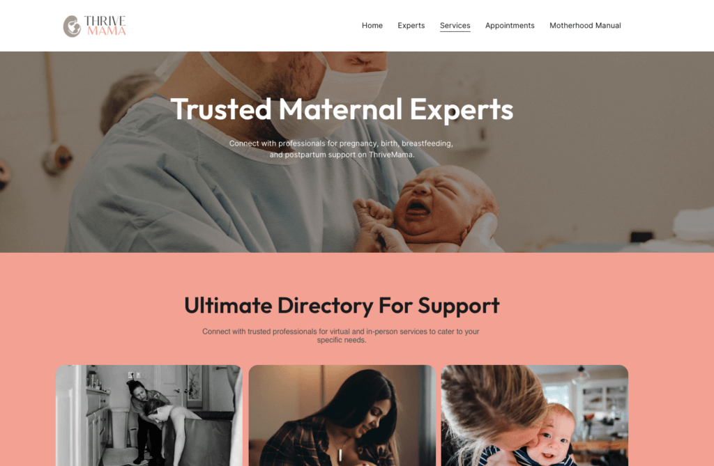 ThriveMama - Services