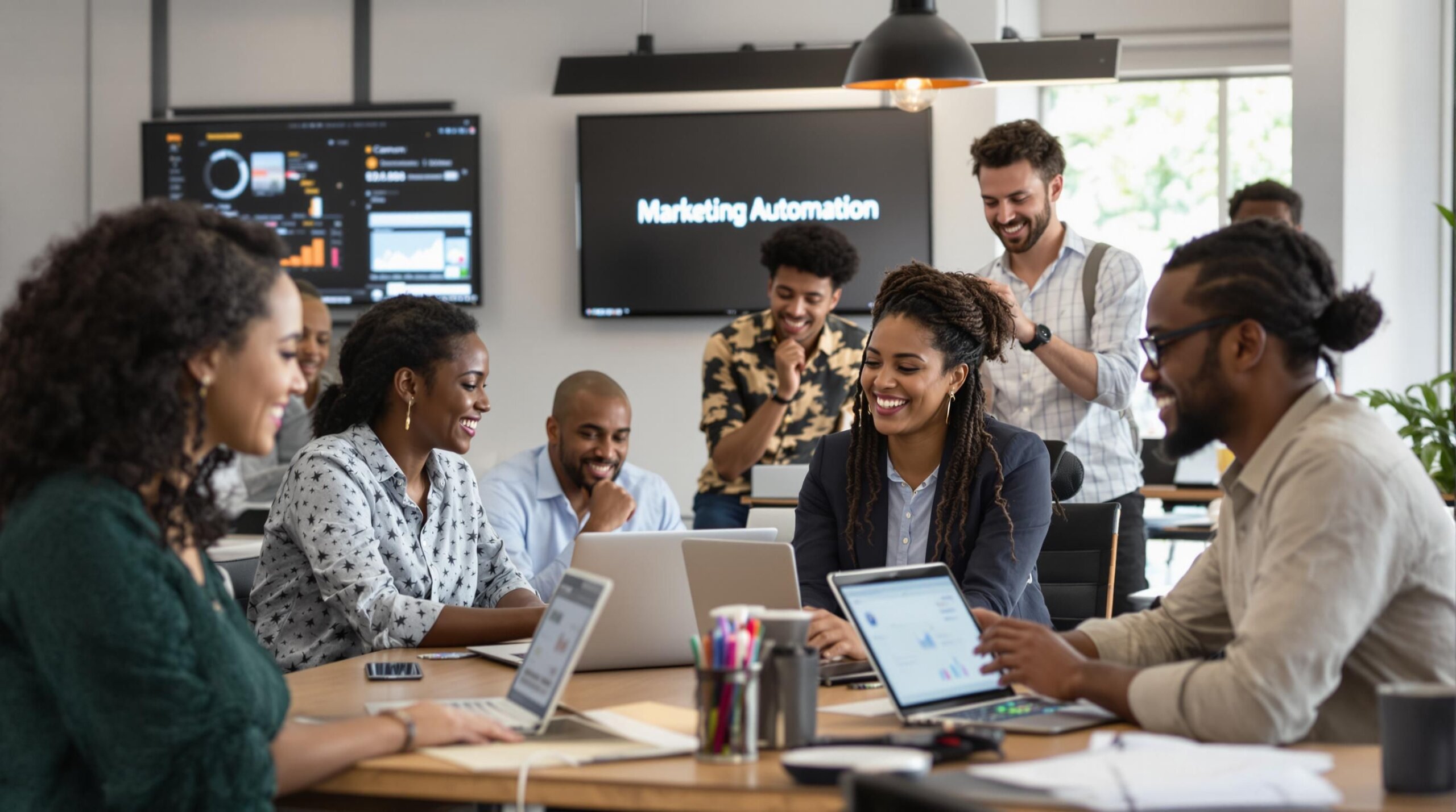 small business teamwork marketing
