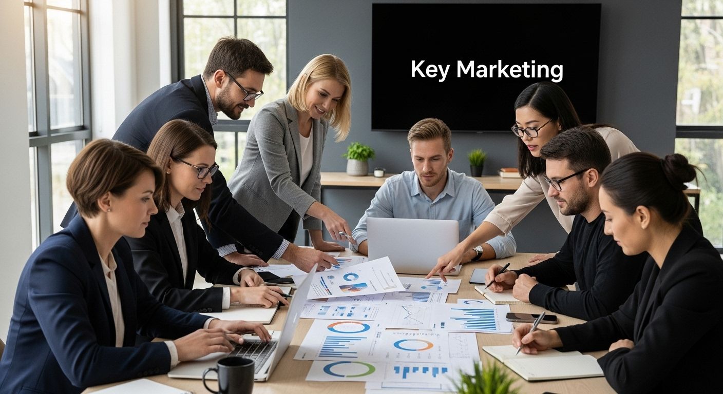 key marketing metrics team