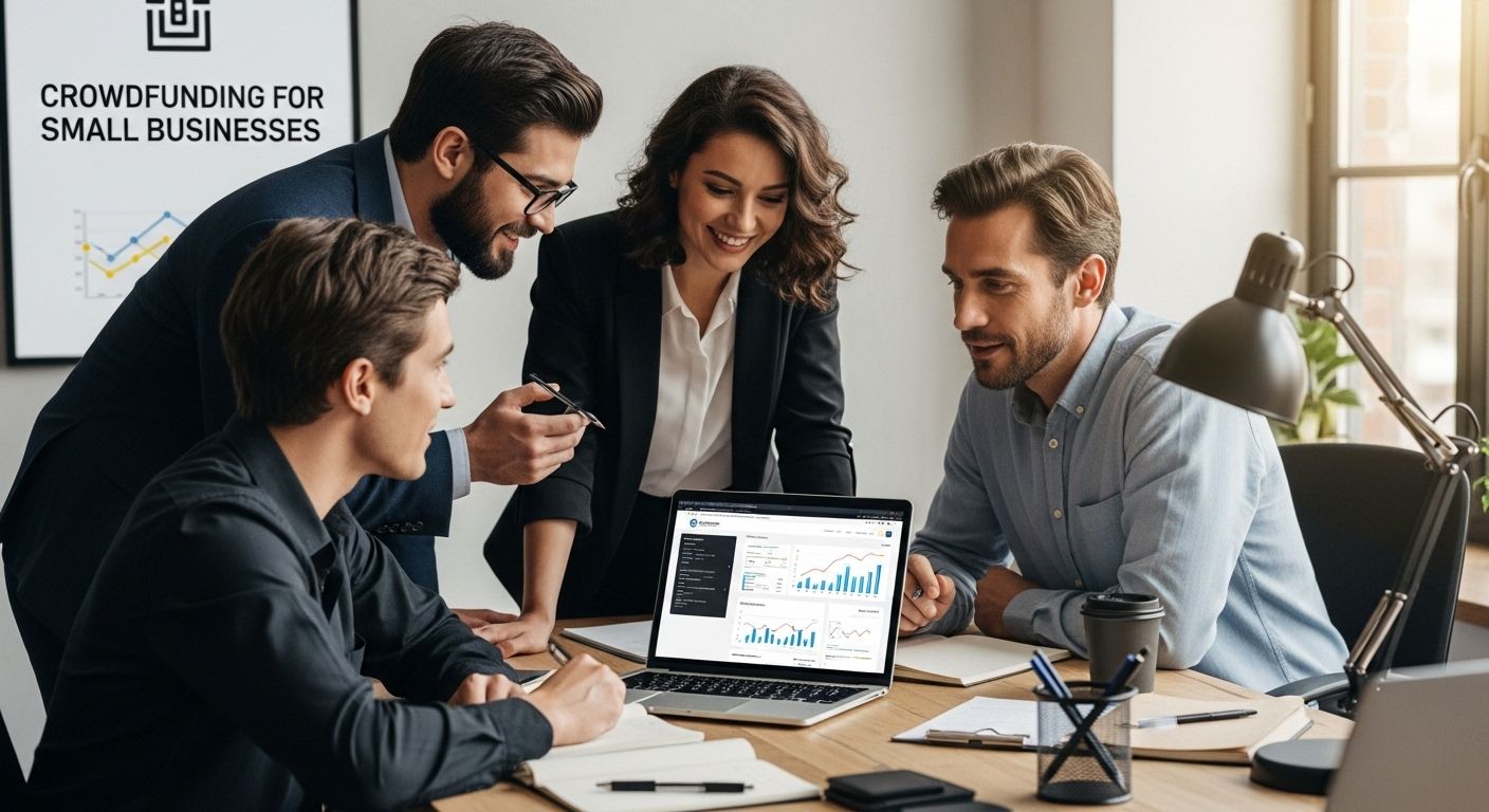 crowdfunding small business teamwork