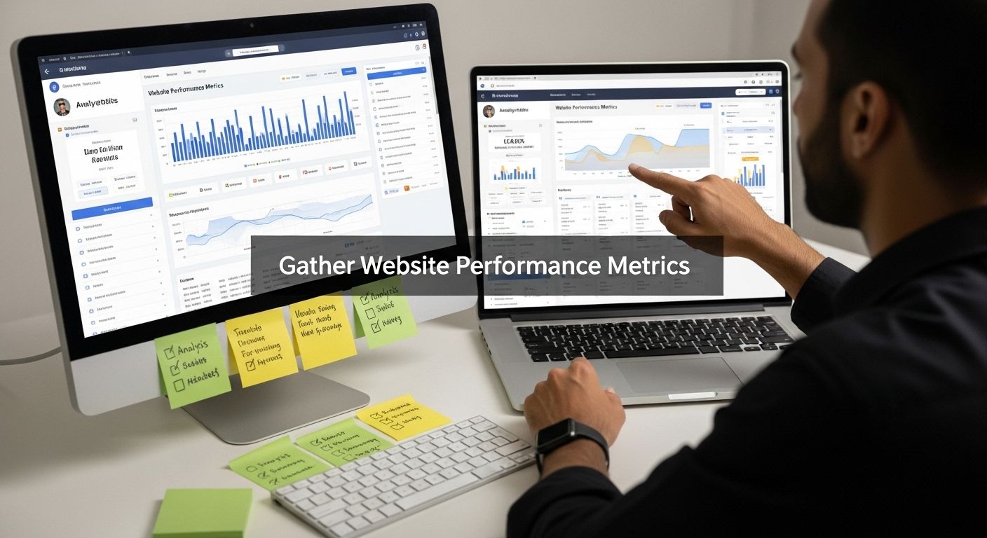 analyzing website performance metrics