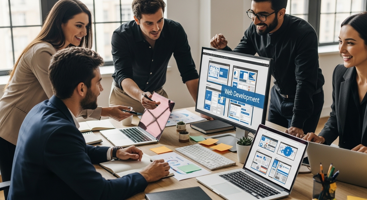 web development teamwork