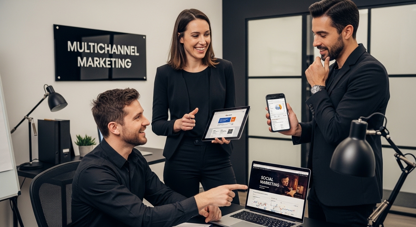 multichannel marketing benefits team