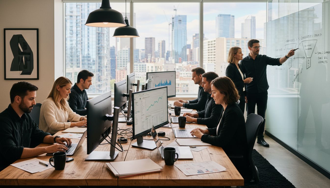 digital marketing workspace